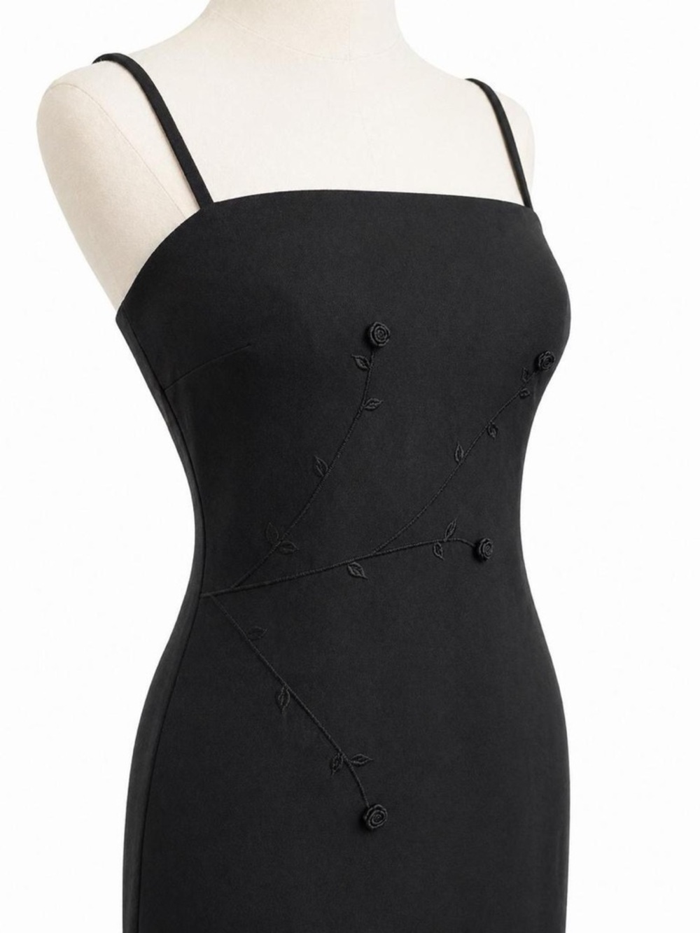 Rampage Black Spaghetti Strap Dress - Picture 5 of 8
